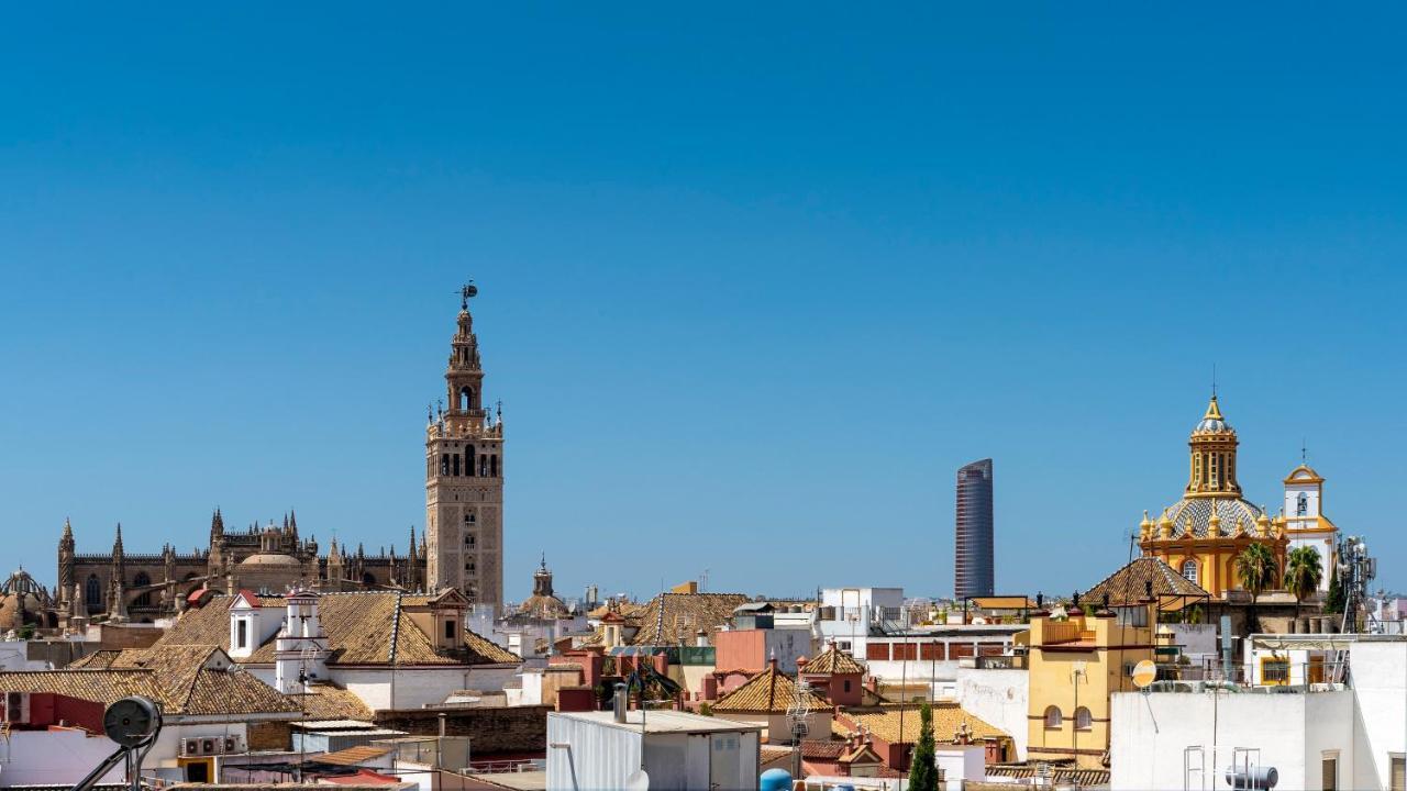 Palacio Del Siglo XVII Frente A Los Jardines De Murillo เซบีญา ภายนอก รูปภาพ