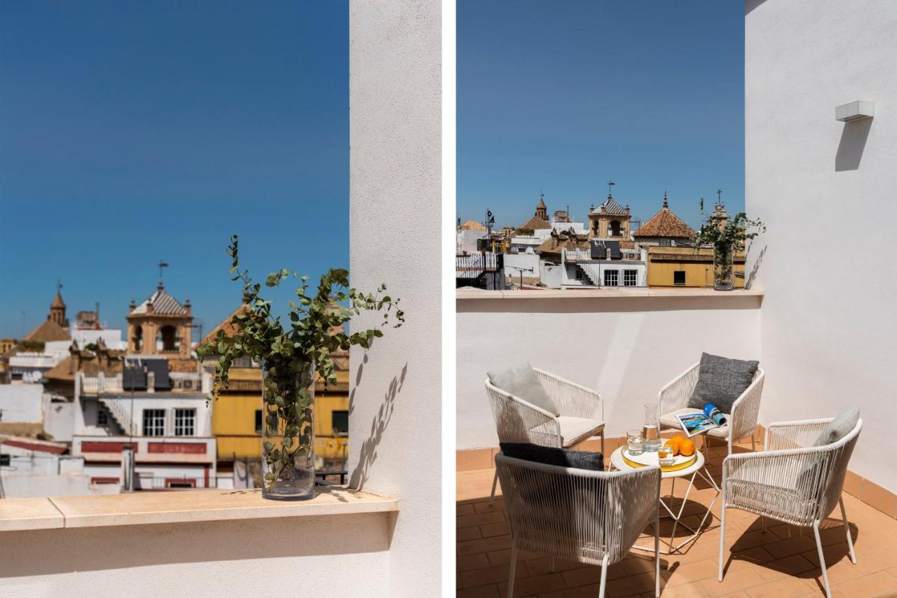 Palacio Del Siglo XVII Frente A Los Jardines De Murillo เซบีญา ภายนอก รูปภาพ